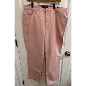 Gloria Vanderbilt 18 Average Jeans Pink Stretch 5-pocket 30 in Inseam New
